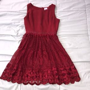 Gorgeous Deep Red Dress